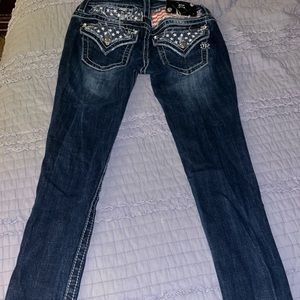 Miss Me American Flag Jeans Skinny 25